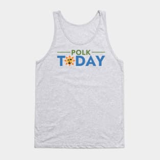 Polk Today Summer Island Logo Tank Top